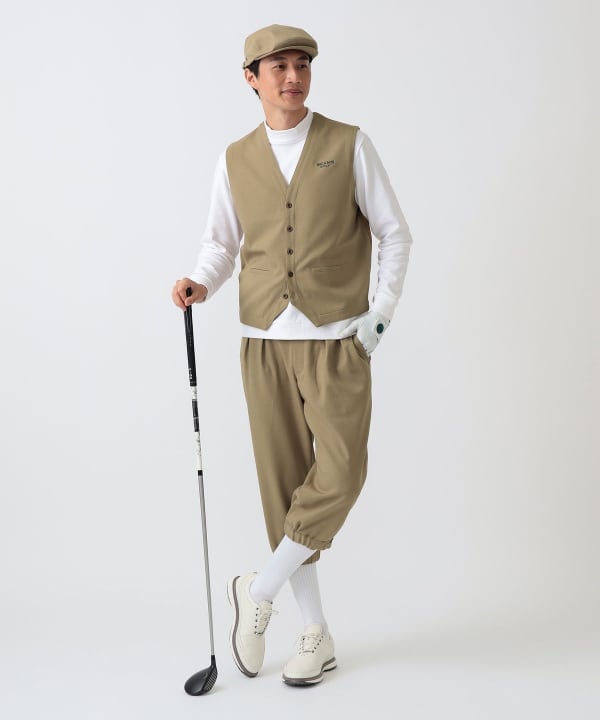 PURPLE LABEL / ストレッチ ニッカポッカーズ（防風） Model： H186 B92 W74 H90 Size：L