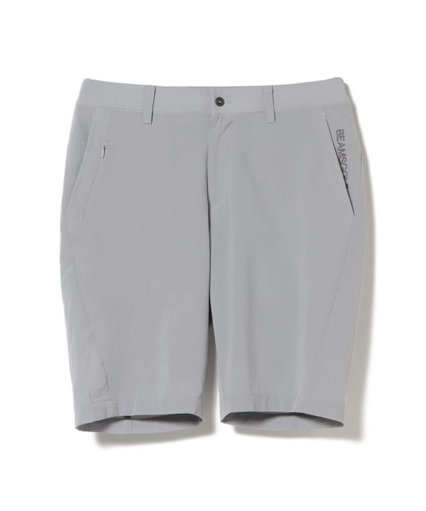 BEAMS GOLF PURPLE LABEL 撥水 プリーツ ショートパンツ(ハーフ