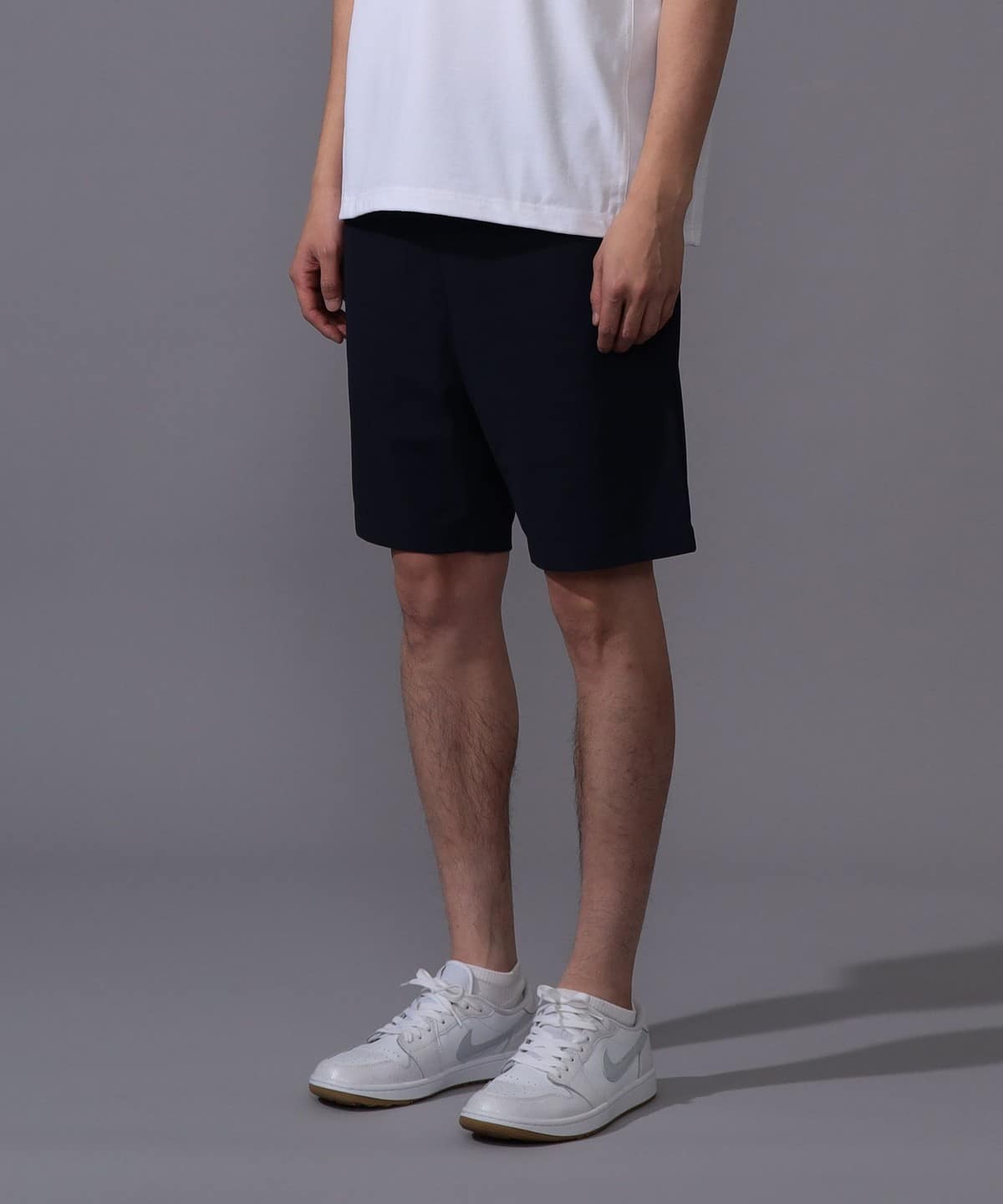 B. G.THREE / ALL-TIME �A�C���b�g�j�b�g �C�[�W�[�V���[�c�iLV.2�j �p���c MEN NAVY L