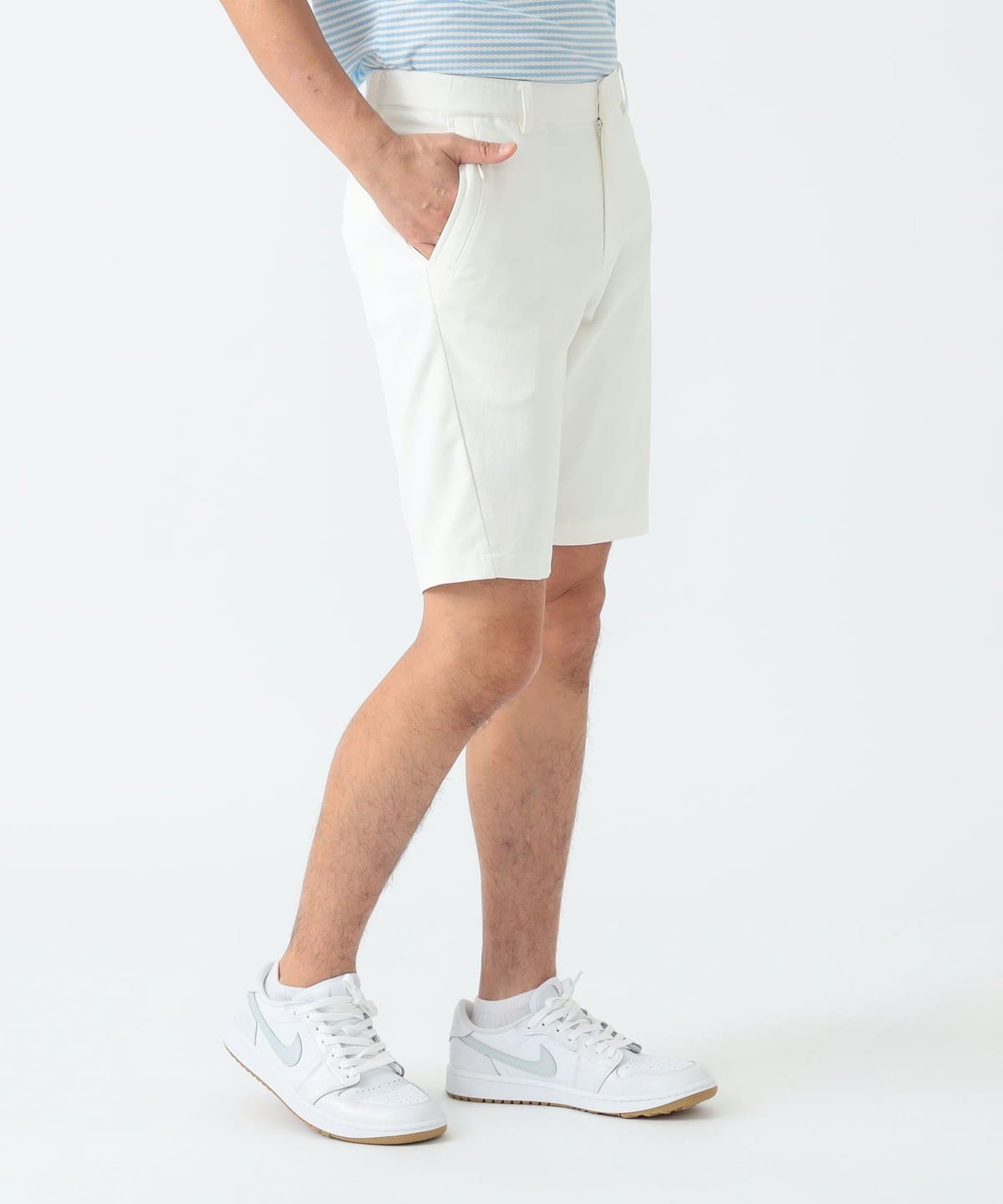 PURPLE LABEL / 接触冷感 3D ショートパンツ パンツ MEN WHITE 52 PURPLE LABEL / 接触冷感 3D ショートパンツ パンツ MEN WHITE 52