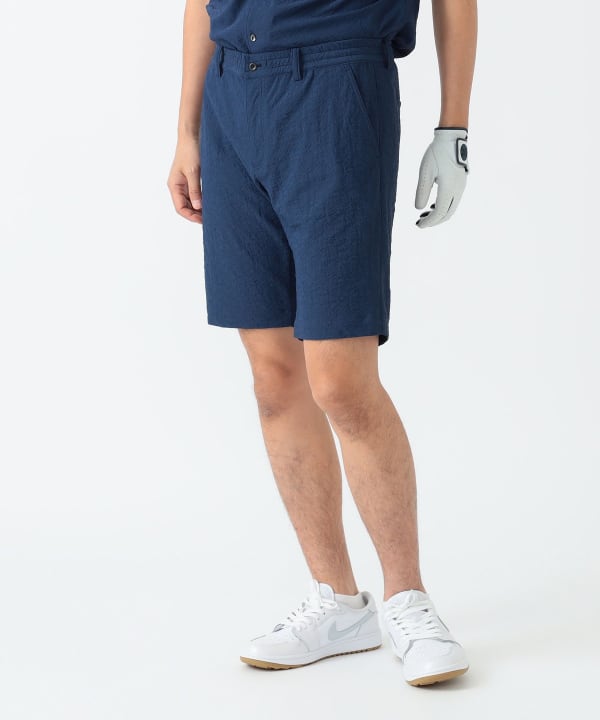 BEAMSGOLF ロゴ サマー ハーフパンツ ショートパンツ ネイビー