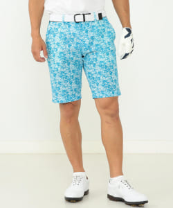 BEAMS GOLF PURPLE LABEL / クールドッツ 花柄プリント ショーツ