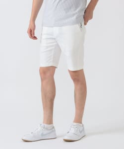 PURPLE LABEL / ストレッチ オックスフォード 3D ショートパンツ（接触冷感・UVカット）