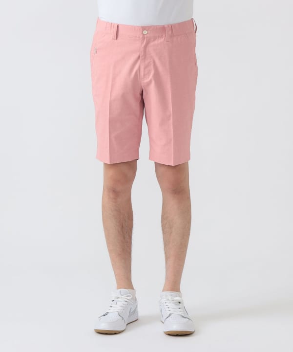 PURPLE LABEL / クールマックス（R）ストレッチショートパンツ（吸水速乾・UVカット） Model： H186 B92 W74 H90 Size：L