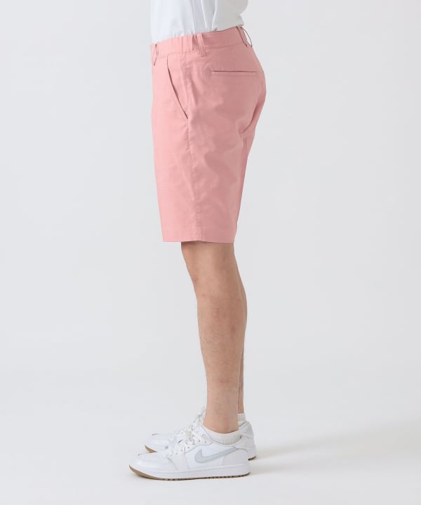 PURPLE LABEL / クールマックス（R）ストレッチショートパンツ（吸水速乾・UVカット） Model： H186 B92 W74 H90 Size：L