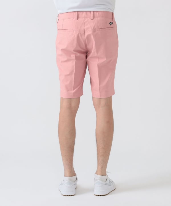 PURPLE LABEL / クールマックス（R）ストレッチショートパンツ（吸水速乾・UVカット） Model： H186 B92 W74 H90 Size：L