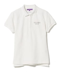 〈WOMEN〉BEAMS GOLF PURPLE LABEL / タペストリー ジャカード ポロシャツ