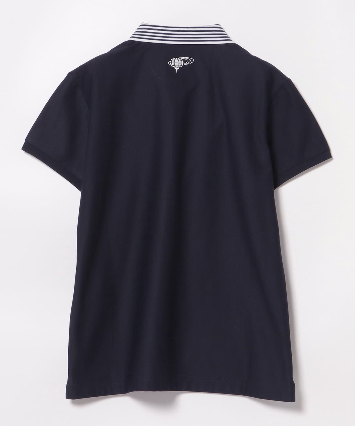 BEAMS GOLF（BEAMS GOLF）紫色标签/后领标志人字形 Polo 衫