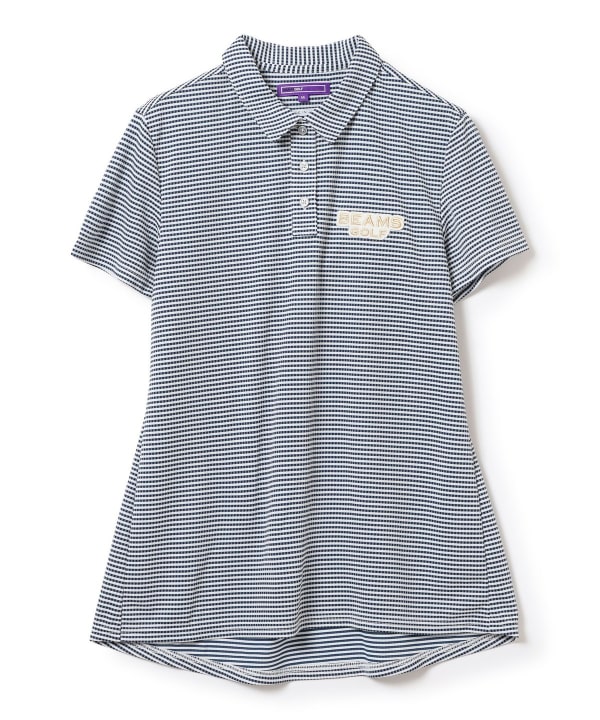 BEAMS GOLF（ビームス ゴルフ）PURPLE LABEL / バック ギャザーポロシャツ（シャツ・ブラウス ポロシャツ）通販｜BEAMS