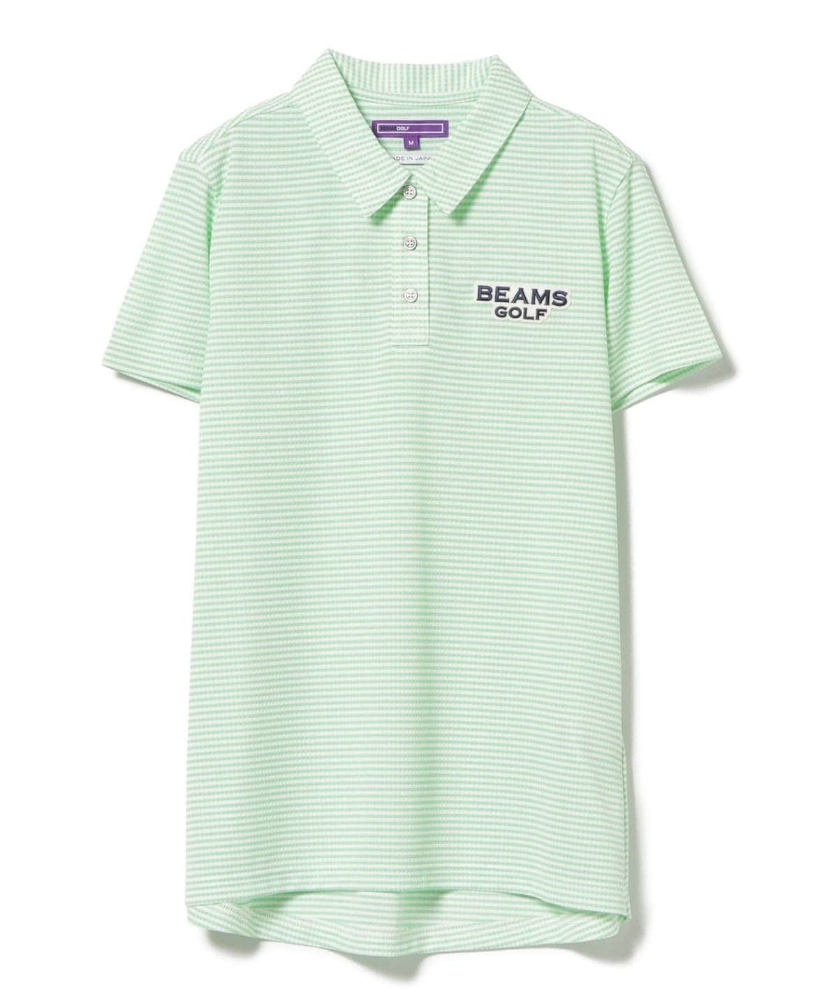 PURPLE LABEL / バック ギャザーポロシャツ シャツ・ブラウス WOMEN GREEN L PURPLE LABEL / バック ギャザーポロシャツ シャツ・ブラウス WOMEN GREEN L