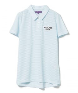 PURPLE LABEL / バック ギャザーポロシャツ
