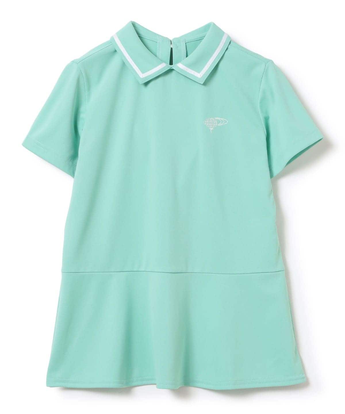 PURPLE LABEL / ペプラム ポロシャツ シャツ・ブラウス WOMEN L. GRN L PURPLE LABEL / ペプラム ポロシャツ シャツ・ブラウス WOMEN L. GRN L