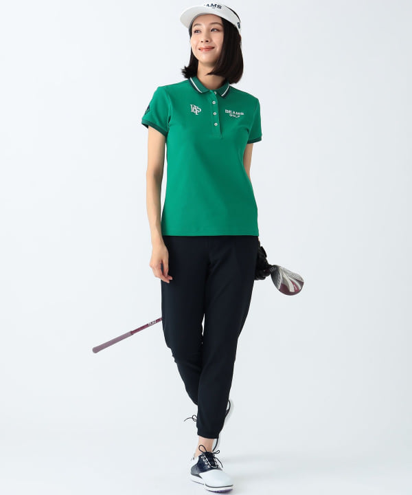 BEAMSGOLF - BEAMS GOLF 定価1.5万 ノースリーブ ポロシャツ ストライプ 刺繍の通販 by Rico ｜ビームスゴルフならラクマ