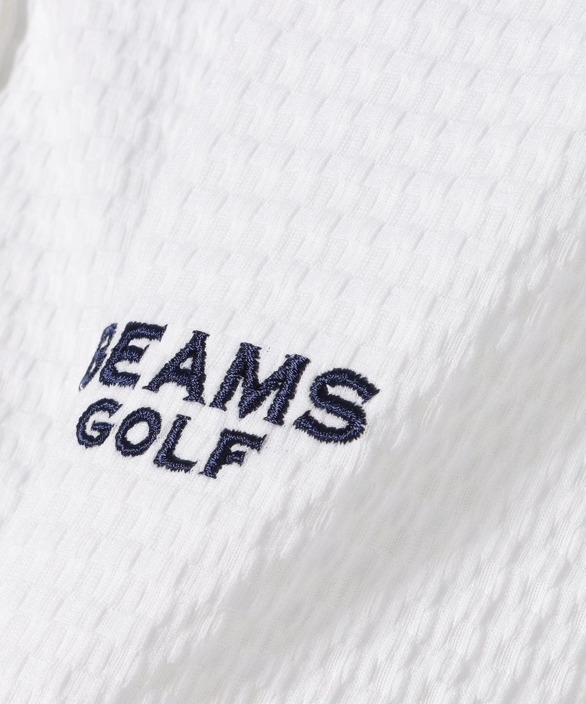 BEAMS GOLF（ビームス ゴルフ）PURPLE LABEL / 襟裏ロゴ 格子柄
