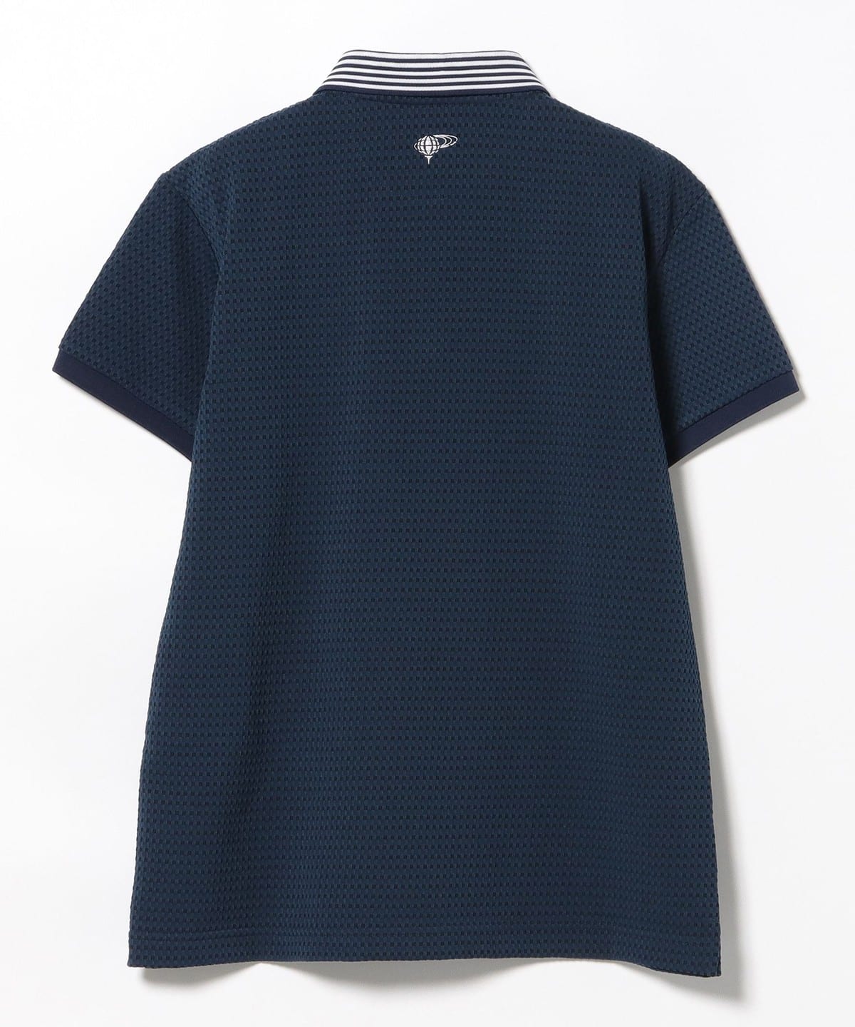 ⓁBEAMS GOLF ビームスゴルフ付け衿刺繍ポロシャツ BLACK BEAMS GOLF（ビームス ゴルフ）PURPLE LABEL / スフィダンテ