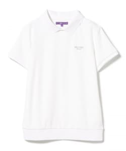 PURPLE LABEL / マイクロパイル 襟付き プルオーバー
