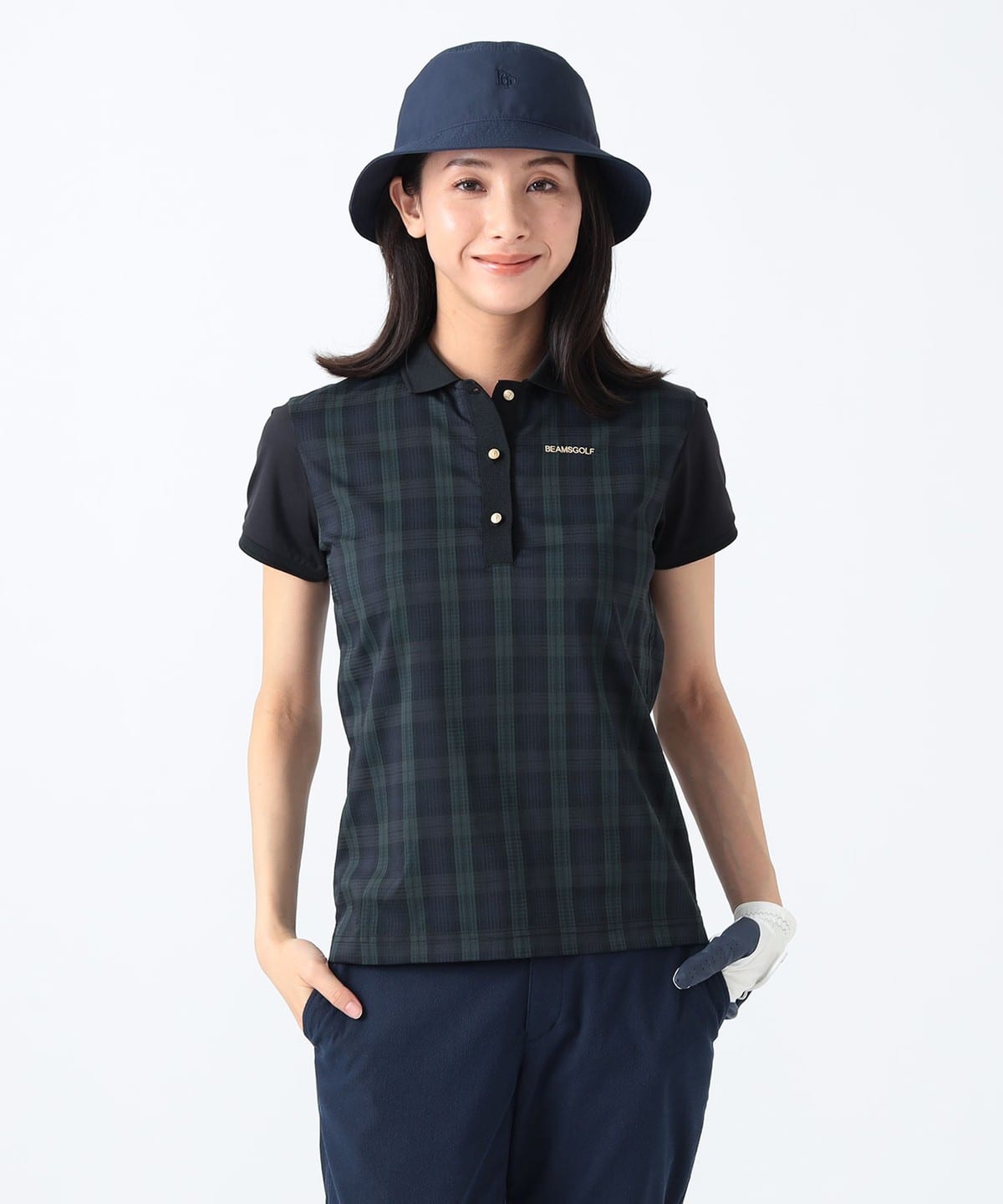 BEAMS GOLF (BEAMS GOLF) <WOMEN> PURPLE LABEL / Check