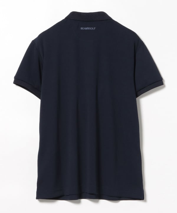 BEAMS GOLF（ビームス ゴルフ）PURPLE LABEL / メッシュロゴ襟