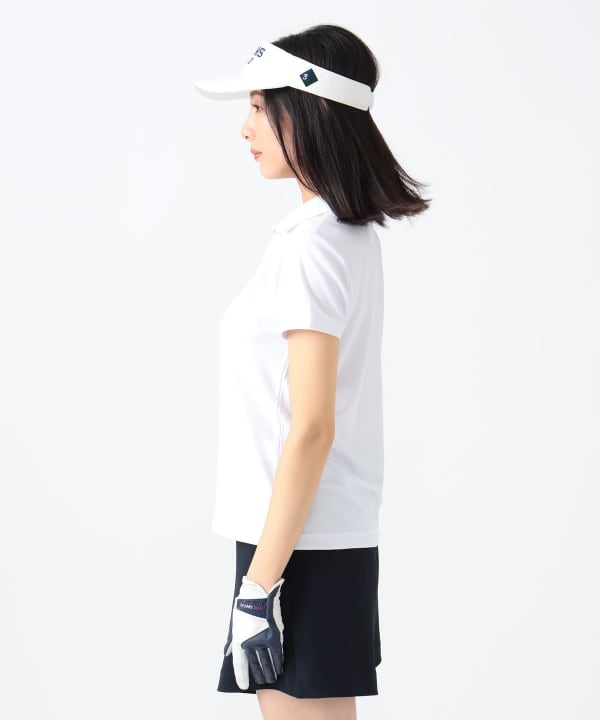 BEAMS GOLF（ビームス ゴルフ）PURPLE LABEL / メッシュロゴ襟