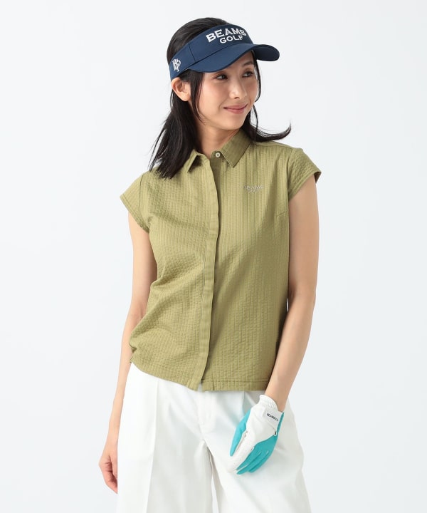 消費税無し BEAMS GOLF（ビームス ゴルフ）PURPLE LABEL / サッカー メンズウェア