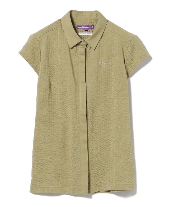 ビームスゴルフ　BEAMSGOLF ストライプシャツ Mサイズ パープルレーベル BEAMS GOLF（ビームス ゴルフ）PURPLE LABEL / サッカー ストライプ