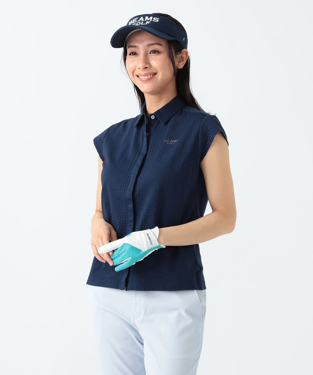 PURPLE LABEL / サッカー ストライプ シャツ シャツ・ブラウス WOMEN NAVY M PURPLE LABEL / サッカー ストライプ シャツ シャツ・ブラウス WOMEN NAVY M