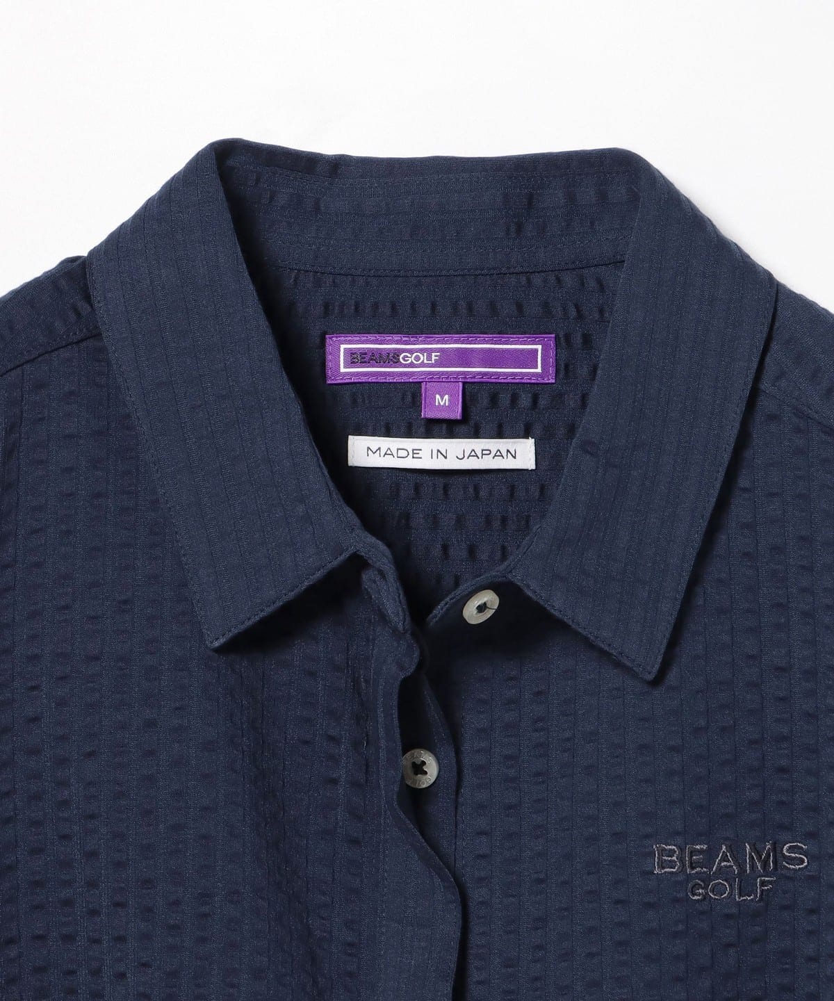 BEAMS GOLF（ビームス ゴルフ）PURPLE LABEL / サッカー ストライプ