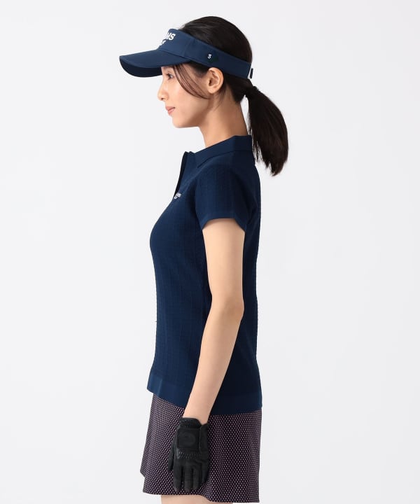BEAMS GOLF（ビームス ゴルフ）〈WOMEN〉PURPLE LABEL / タック編み