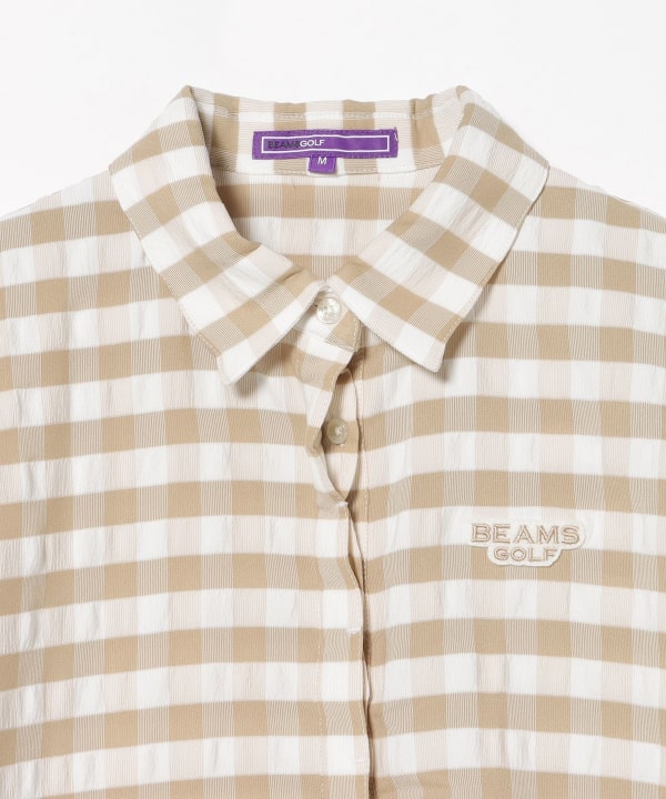 BEAMS GOLF（ビームス ゴルフ）PURPLE LABEL / ビッグギンガムチェック