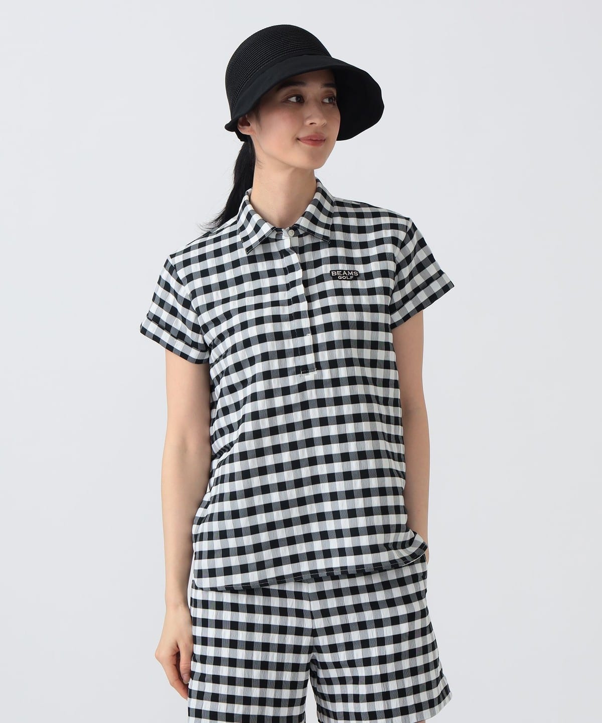 BEAMS GOLF（ビームス ゴルフ）PURPLE LABEL / ビッグギンガムチェック