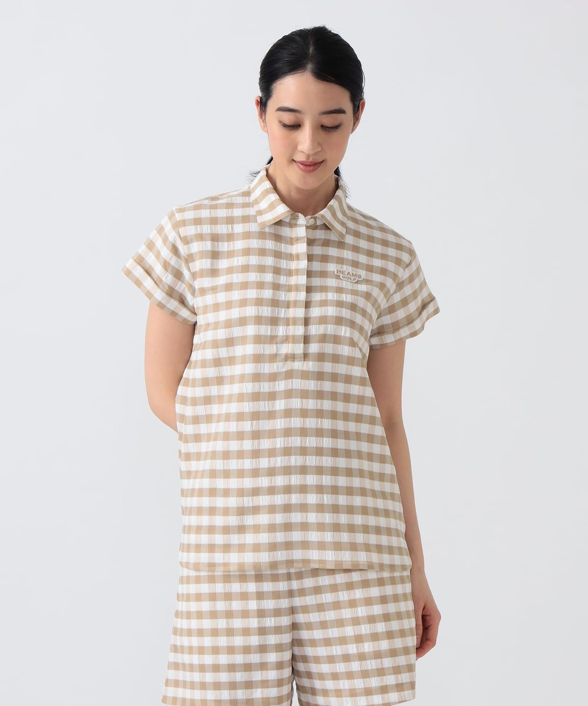 BEAMS GOLF（ビームス ゴルフ）PURPLE LABEL / ビッグギンガムチェック