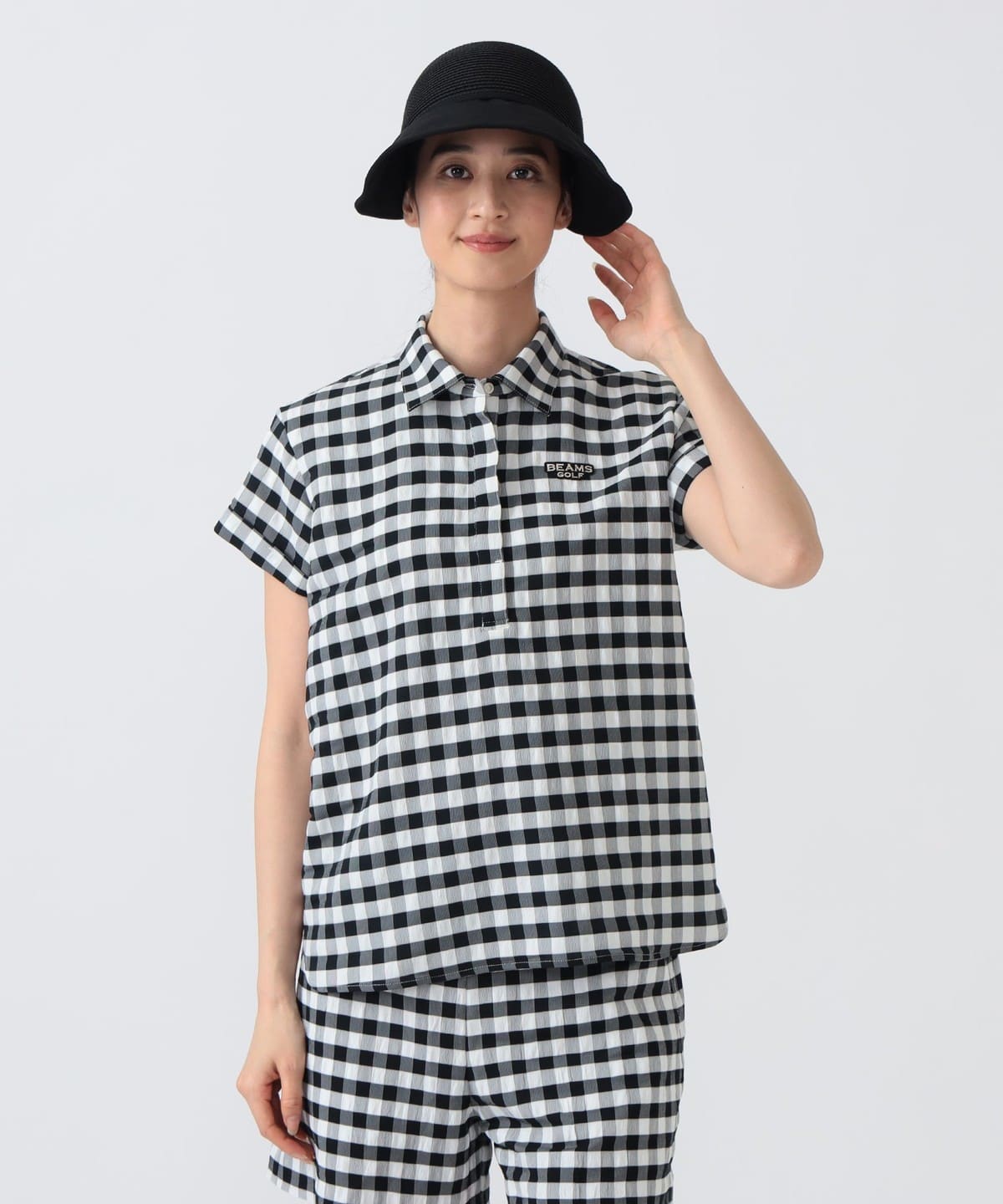 BEAMS GOLF（ビームス ゴルフ）PURPLE LABEL / ビッグギンガムチェック