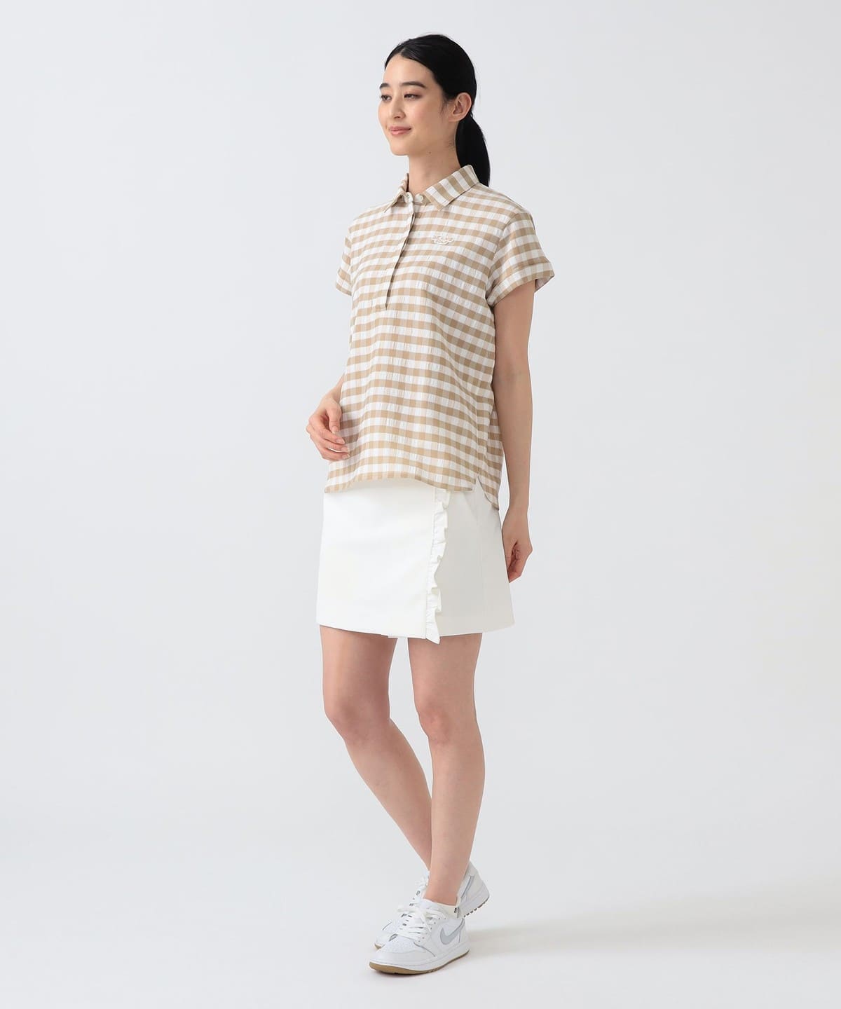BEAMS GOLF（ビームス ゴルフ）PURPLE LABEL / ビッグギンガムチェック
