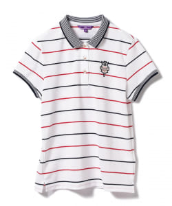 ▲BEAMS GOLF PURPLE LABEL / ボーダー ポロ