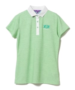 BEAMS GOLF PURPLE LABEL / MONTAUK ドット ポロシャツ