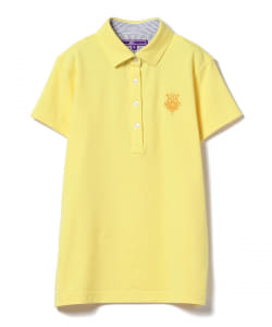 BEAMS GOLF PURPLE LABEL / ワンポイント カノコ　ポロシャツ