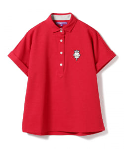 ▲BEAMS GOLF PURPLE LABEL / オフショルダー ポロシャツ