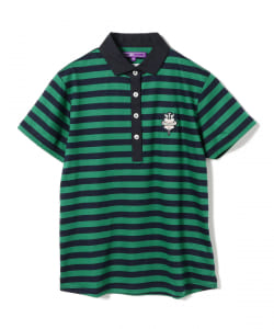BEAMS GOLF PURPLE LABEL / ボーダー ポロシャツ