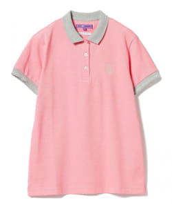 BEAMS GOLF PURPLE LABEL / ラメ ライン ポロシャツ