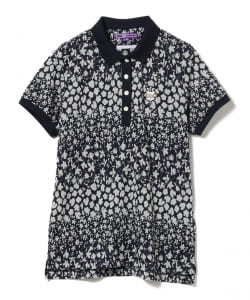 BEAMS GOLF PURPLE LABEL / フラワージャカード ポロシャツ
