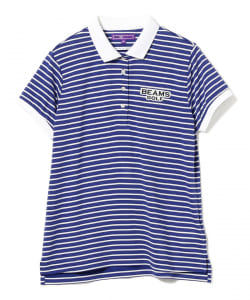 BEAMS GOLF PURPLE LABEL / ボーダー ポロシャツ