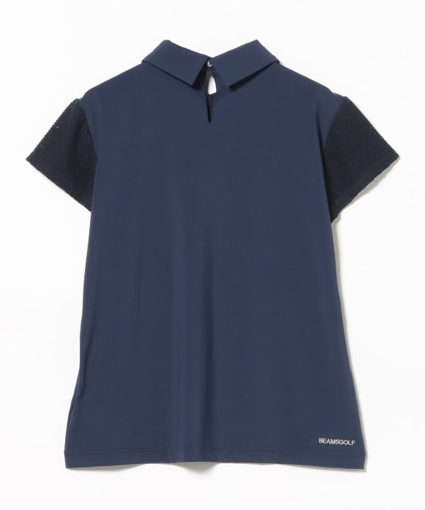 BEAMS GOLF（ビームス ゴルフ）PURPLE LABEL / レース 切替 ポロシャツ