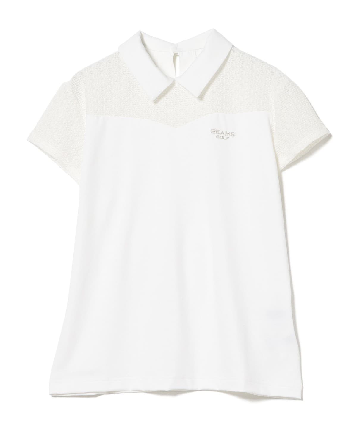 BEAMS GOLF（ビームス ゴルフ）PURPLE LABEL / レース 切替 ポロシャツ