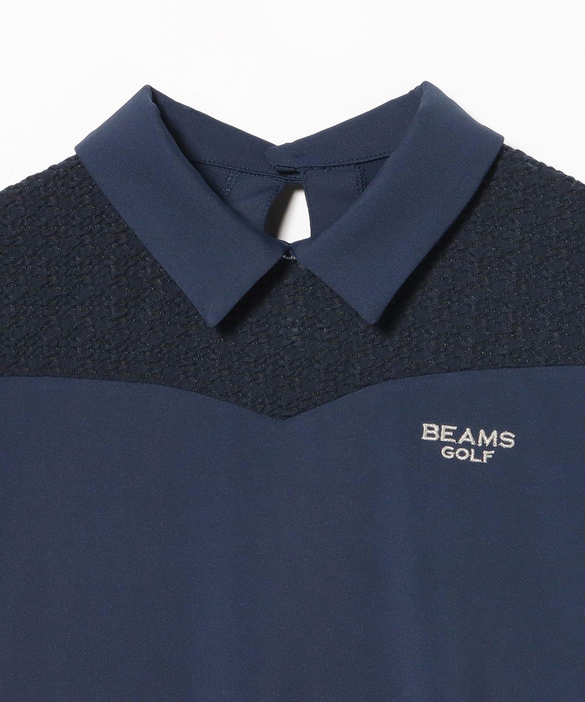 BEAMS GOLF（ビームス ゴルフ）PURPLE LABEL / レース 切替 ポロシャツ