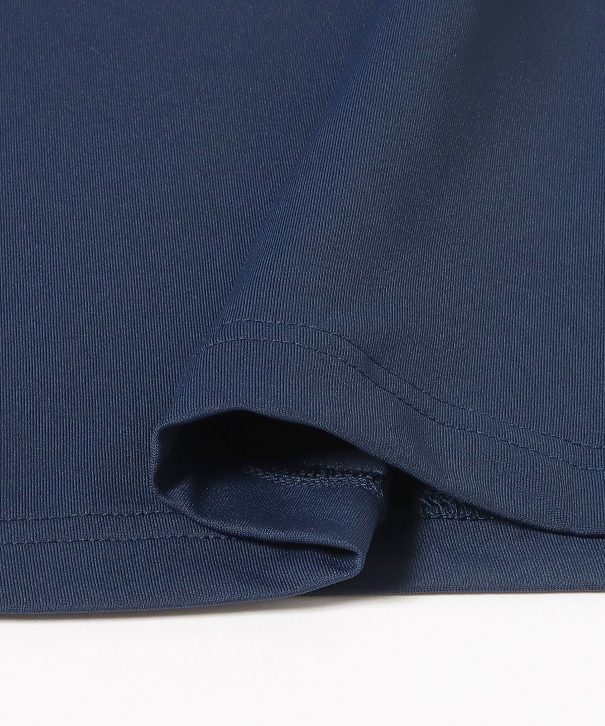 ビームスゴルフ パープルレーベル 切替 ポロシャツ ブルー ストライプ Sサイズ BEAMS GOLF（ビームス ゴルフ）PURPLE LABEL / レース 切替 ポロシャツ