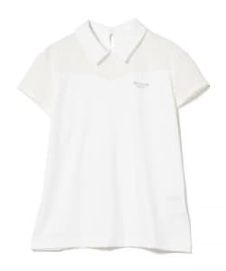 PURPLE LABEL / レース 切替 ポロシャツ