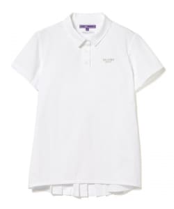 PURPLE LABEL / バックプリーツ ポロシャツ