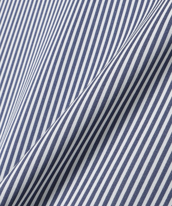 〈WOMEN〉PURPLE LABEL / ストライプ クレリック ポロシャツ