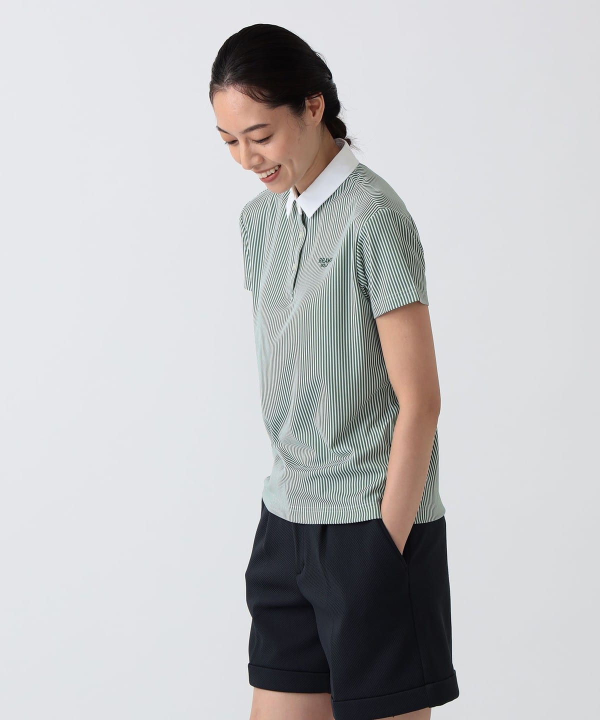 BEAMS GOLF（ビームス ゴルフ）〈WOMEN〉PURPLE LABEL / ストライプ