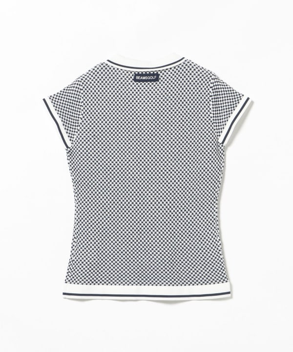 PURPLE LABEL / スキッパー ニット ポロシャツ